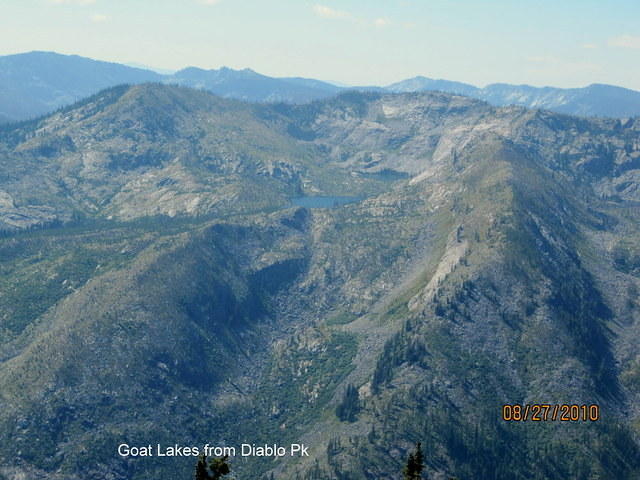 Goat Lakes from Diablo Peak-Hoodoo-ID