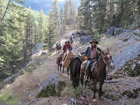 South Fork Bear Creek clearing Sept 2011